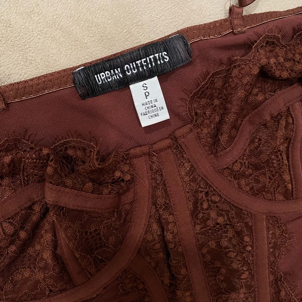 Urban Outfitters mesh corset mini dress - Picture 4 of 5